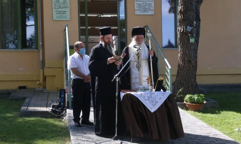 Ο Αρχιεπίσκοπο ευχήθηκε δύναμη και κουράγιο σε όλους τους μαθητές